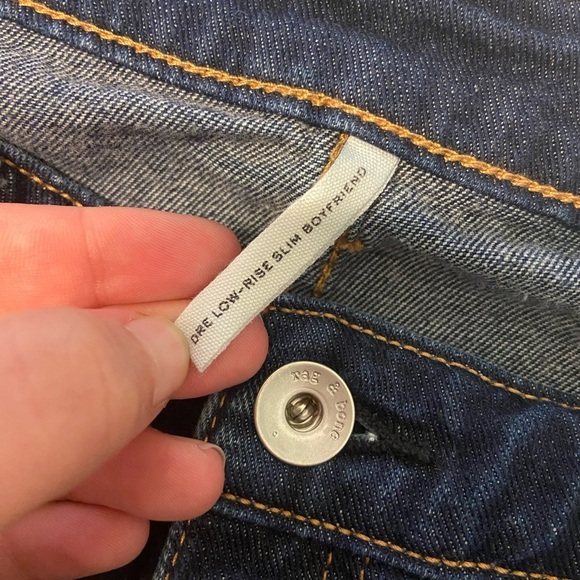 Rag And Bone Dre Low Rise Slim Fit Boyfriend Jeans - Picture 8 of 11